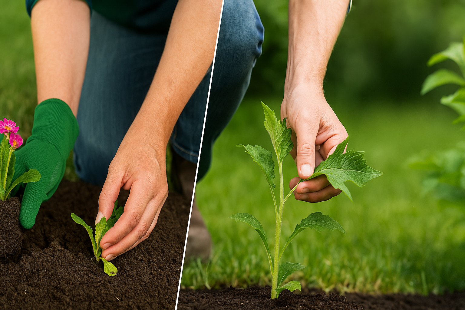 Planting, Weeding, Spraying